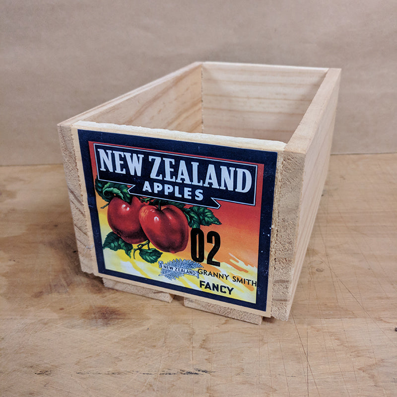 Mini on sale apple crates